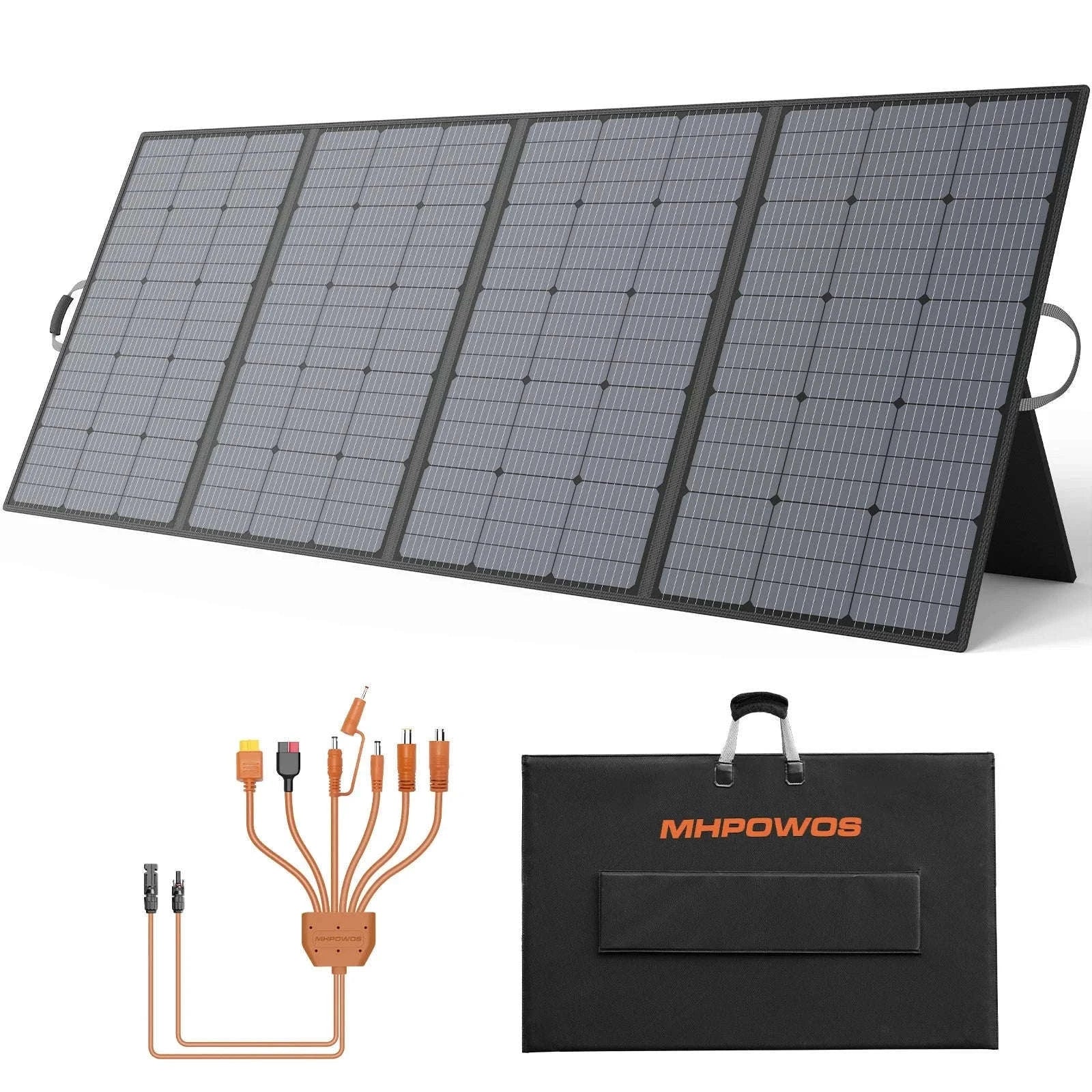 400W Portable Foldable Solar Panel with Kickstands-400W Solar panel / United States