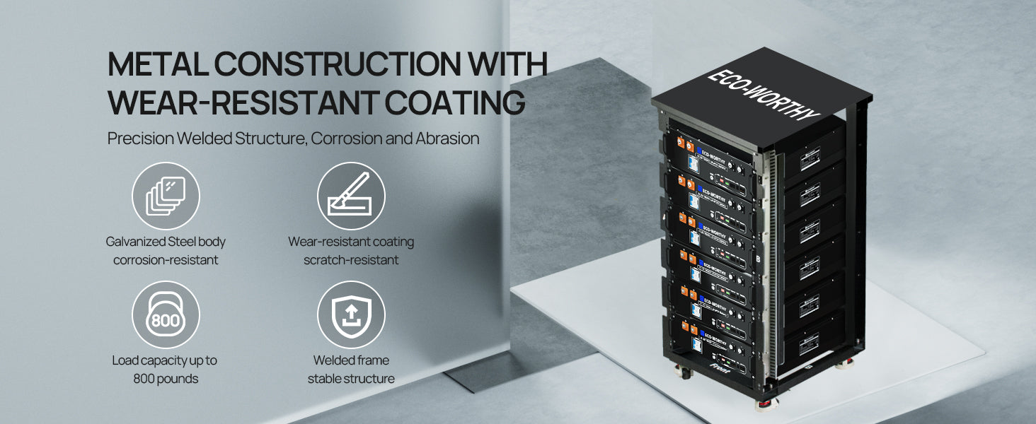 6-Layer Server Rack with 600A Busbar