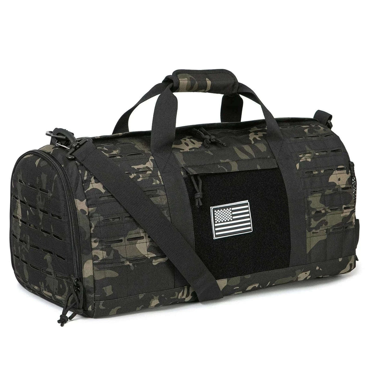 40L Tactical Sports Duffle Bag for Gym, Travel and Daily Use-Green / United Kingdom
