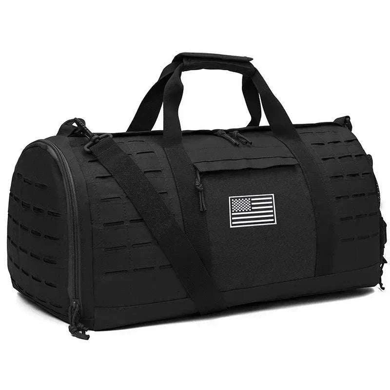 40L Tactical Sports Duffle Bag for Gym, Travel and Daily Use-Green / United Kingdom