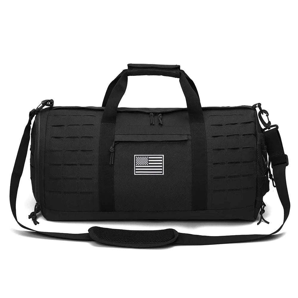 40L Tactical Sports Duffle Bag for Gym, Travel and Daily Use-Green / United Kingdom