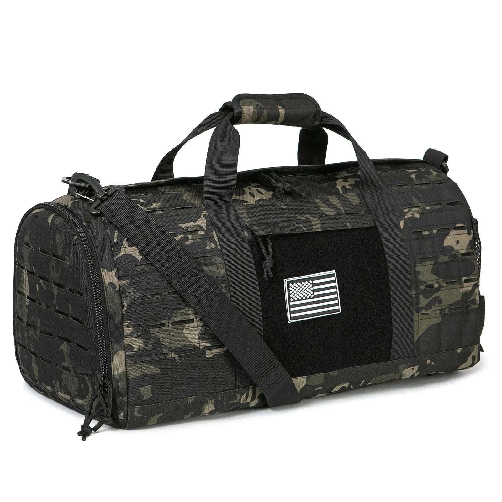40L Tactical Sports Duffle Bag for Gym, Travel and Daily Use-Green / United Kingdom
