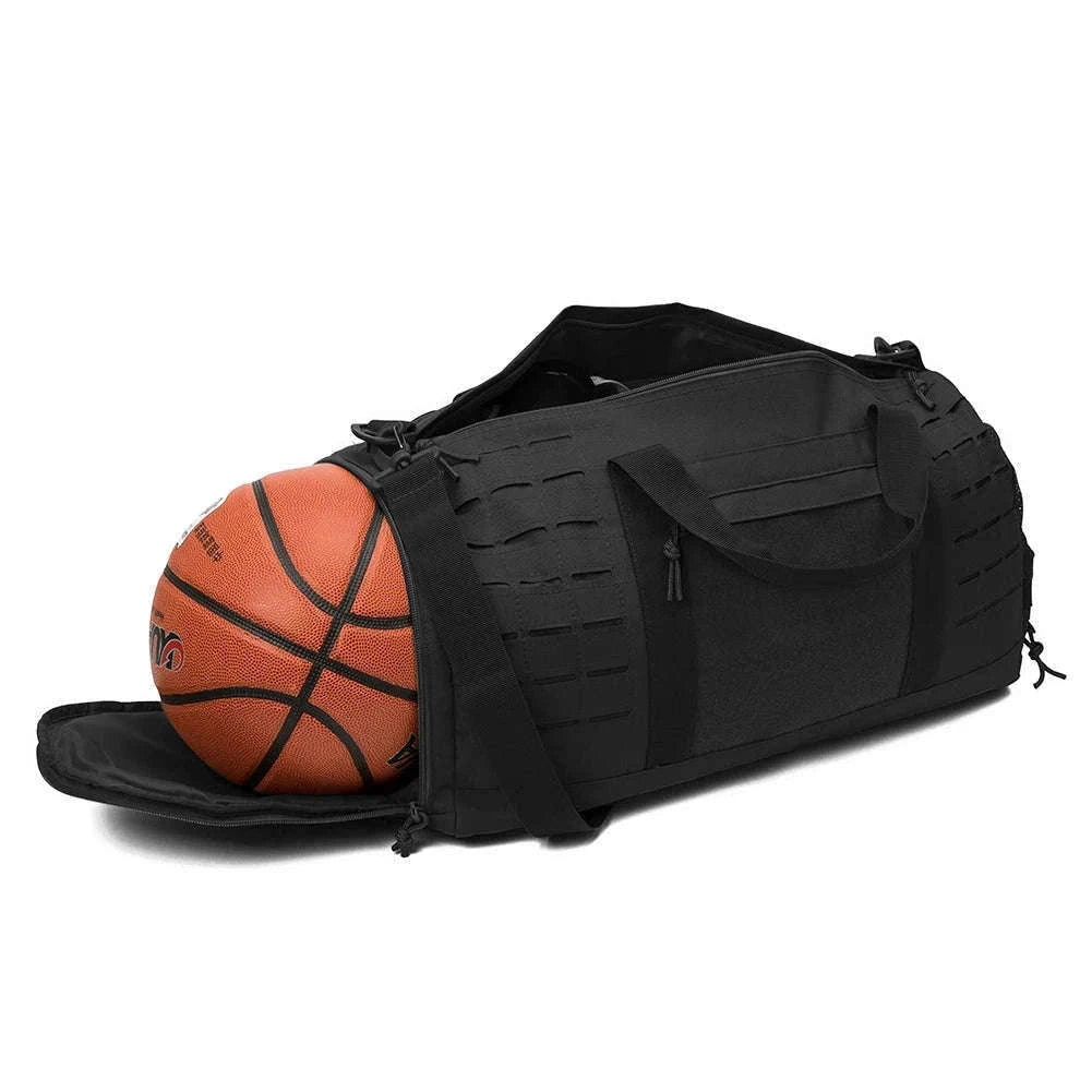 40L Tactical Sports Duffle Bag for Gym, Travel and Daily Use-Green / United Kingdom