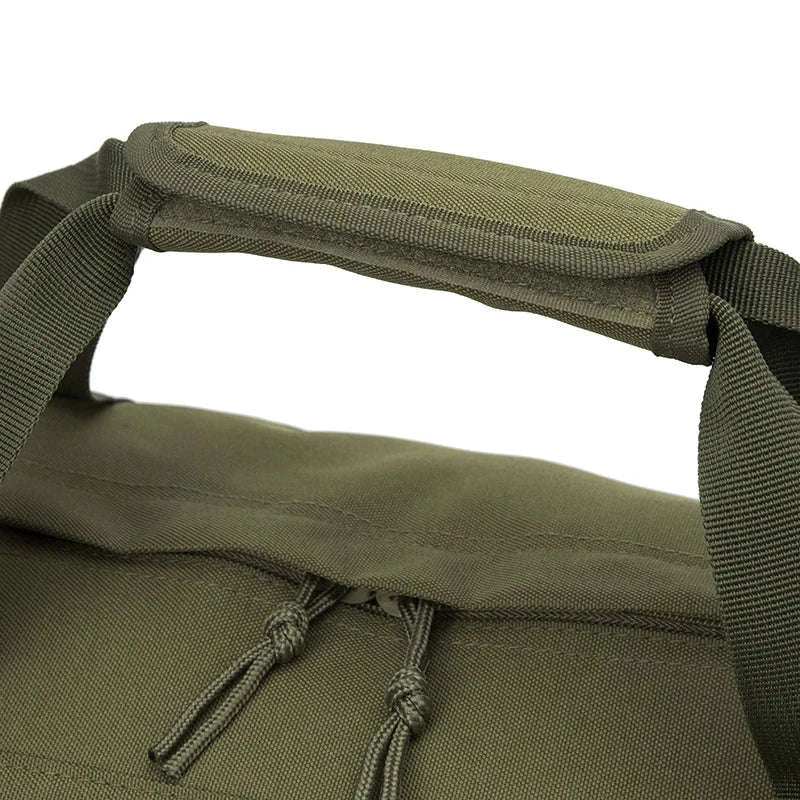 40L Tactical Travel Duffel Bag-Black Camo / United Kingdom