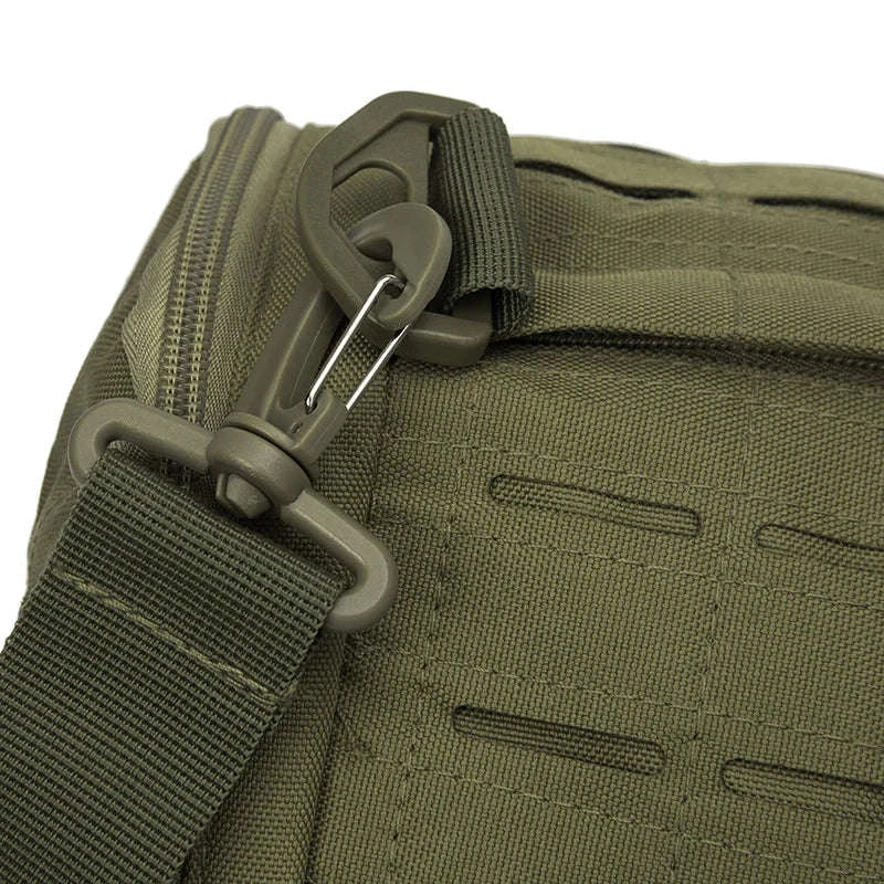 40L Tactical Travel Duffel Bag-Black Camo / United Kingdom