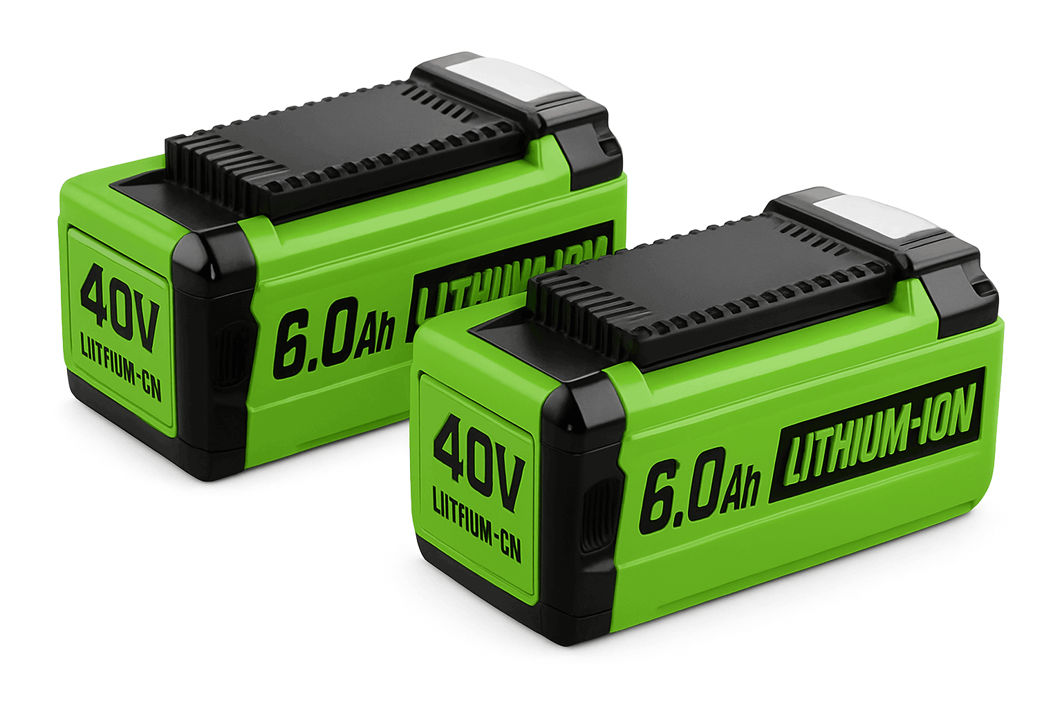 40V 6.0Ah Lithium-Ion Replacement Battery-2PCS 6.0Ah / 18V / United States