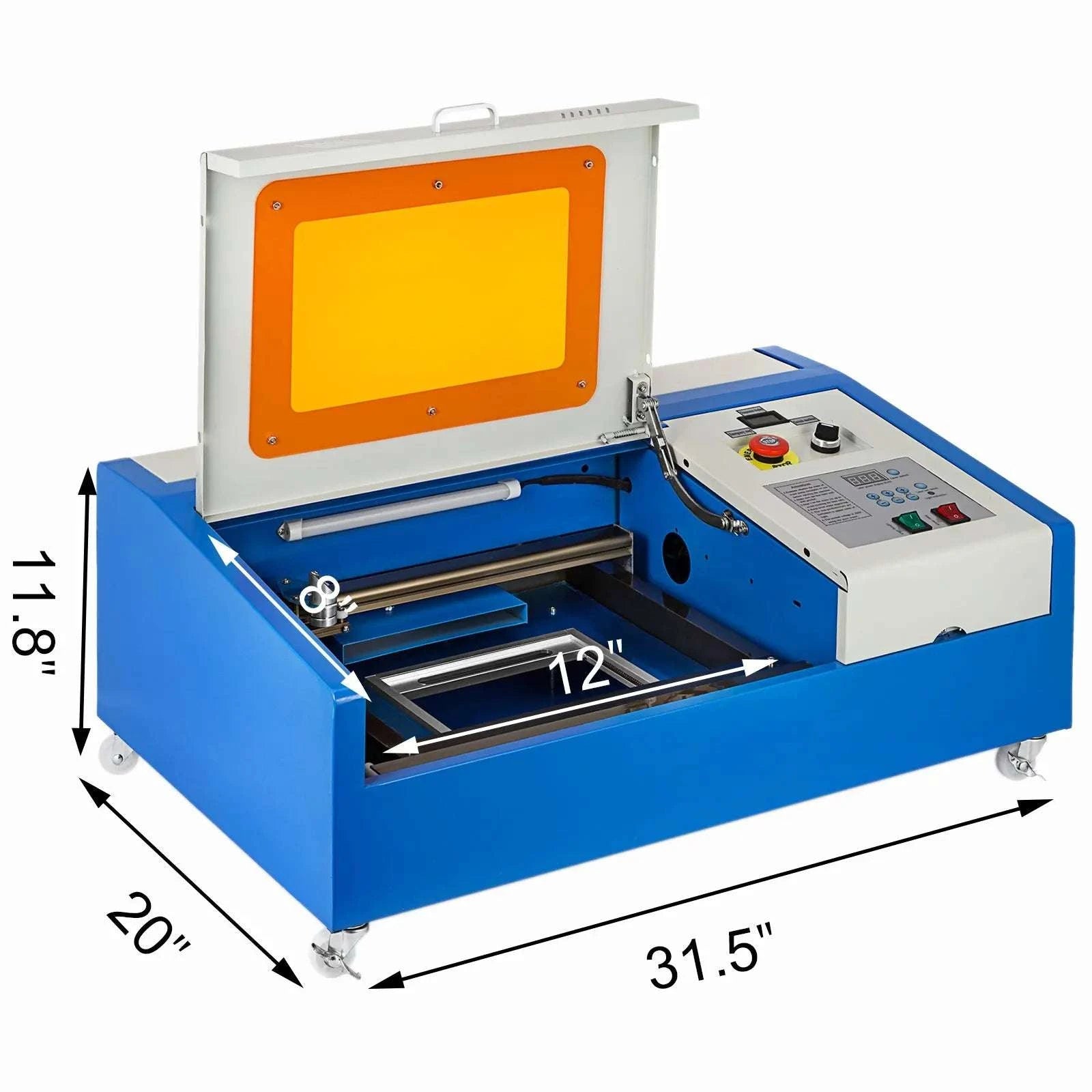 40W CO2 Laser Engraver 300x200mm Precision Cutting Machine-300x200mm 40W / United States