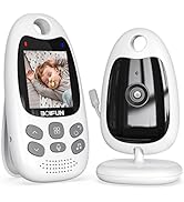 BOIFUN 2K WiFi Baby Monitor with 5'' Screen, 2-Way Talk
