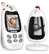 BOIFUN Baby Monitor Camera with Night Vision, VOX, and Temperature Sensor