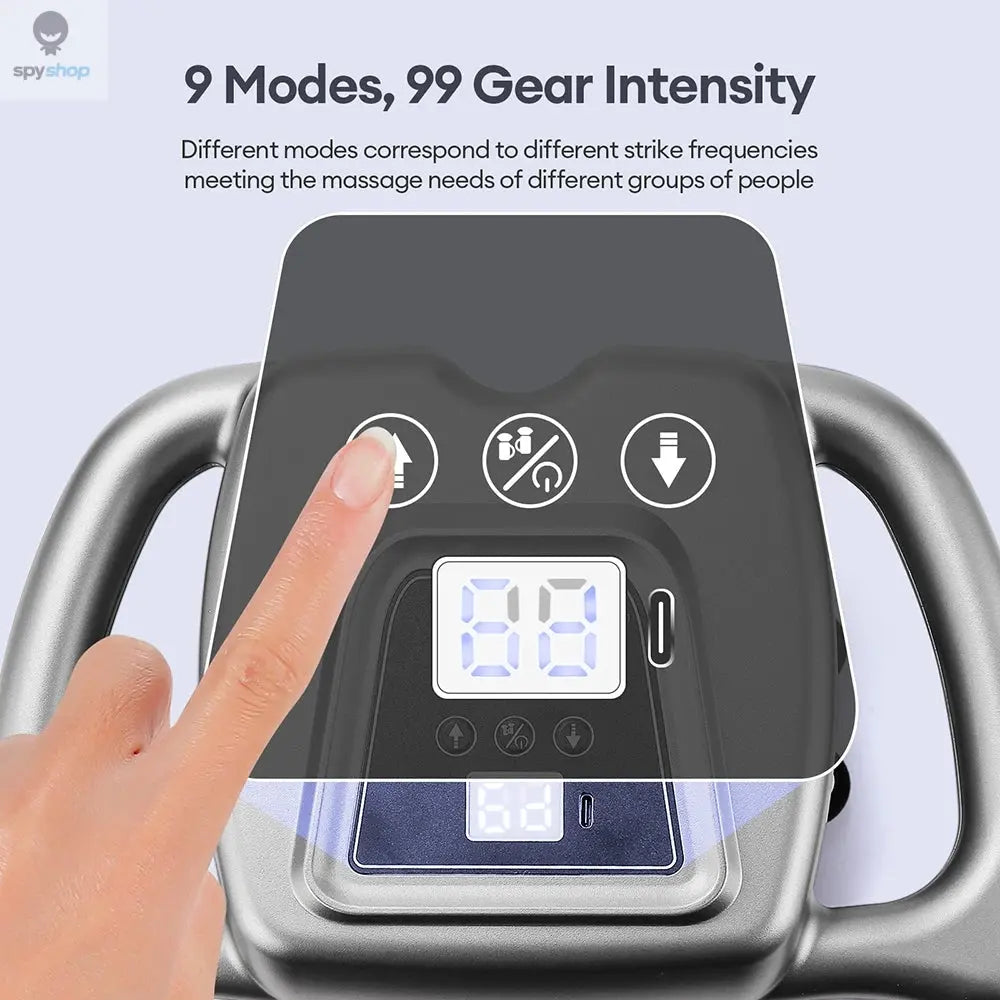 42-Heads Fascia Gun High-Frequency Vibration Body Massage Gun Back and Waist Massager Neck Shoulder Massager Muscle masajeador 