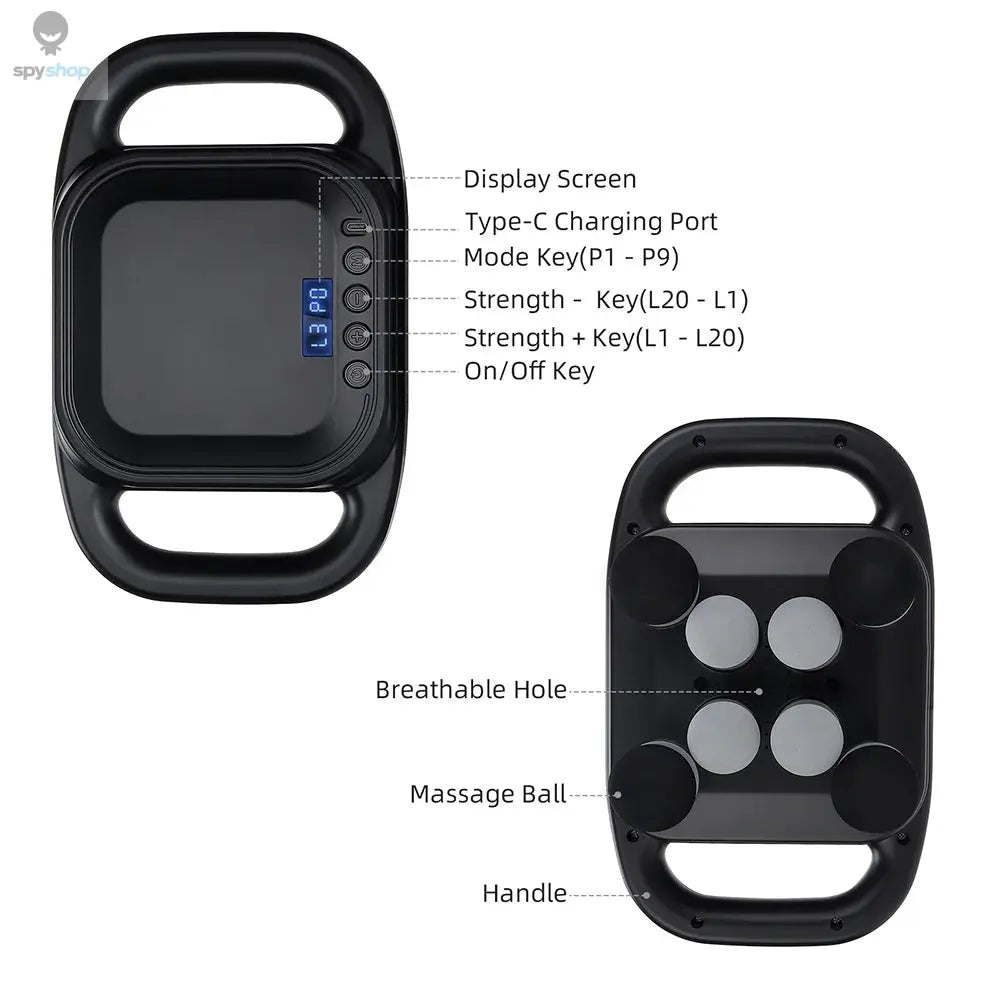 42-Heads Fascia Gun High-Frequency Vibration Body Massage Gun Back and Waist Massager Neck Shoulder Massager Muscle masajeador 