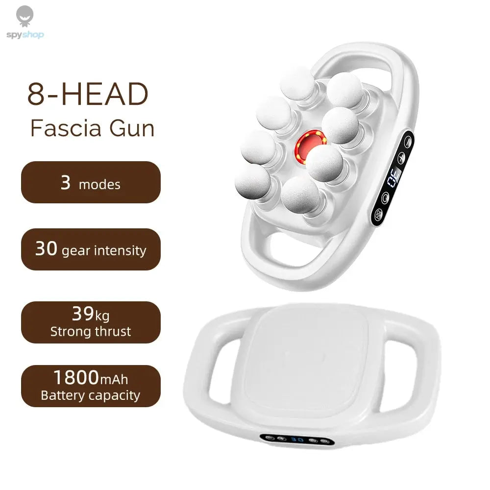 42-Heads Fascia Gun High-Frequency Vibration Body Massage Gun Back and Waist Massager Neck Shoulder Massager Muscle masajeador 