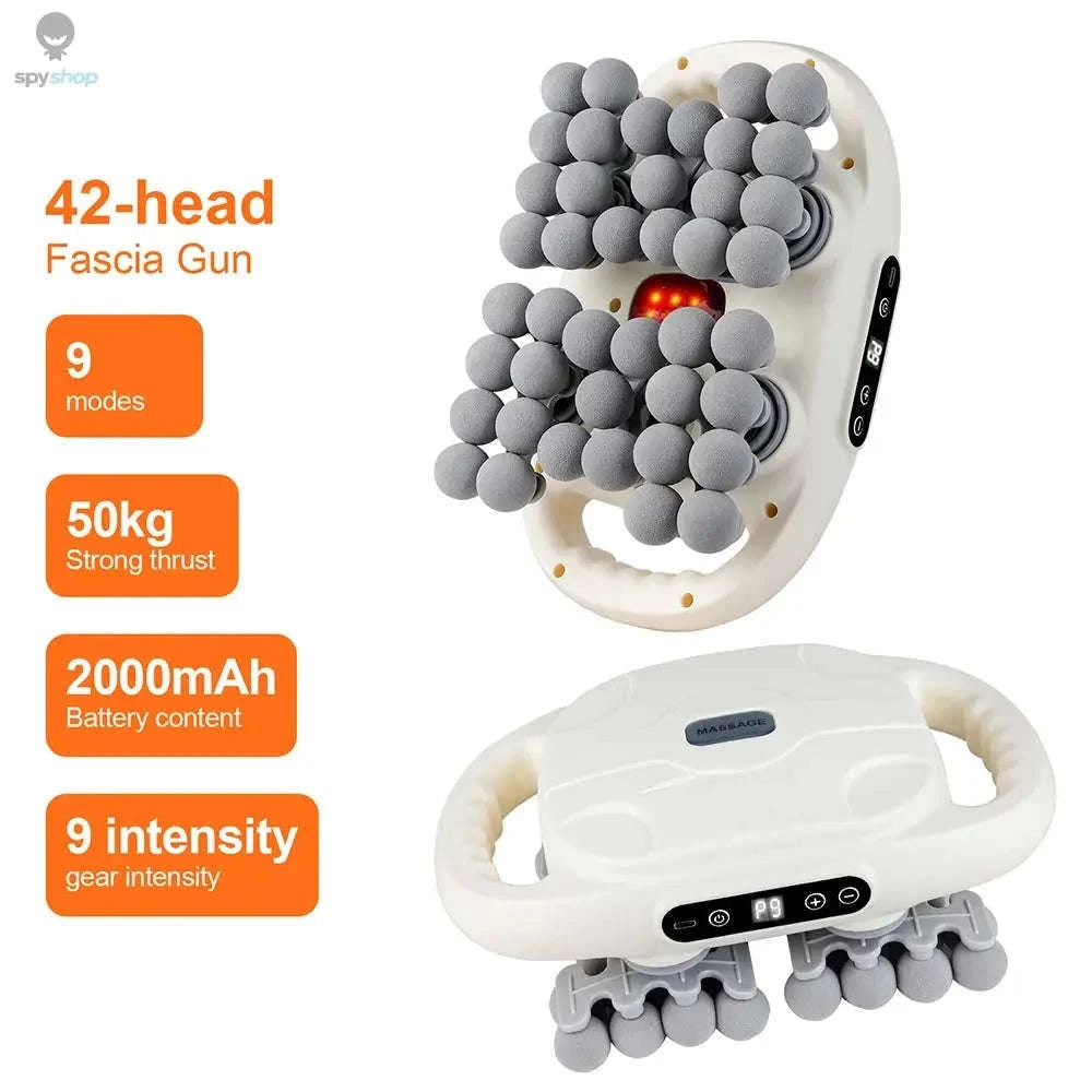 42‑Heads Fascia Gun High‑Frequency Massage Gun-32 head