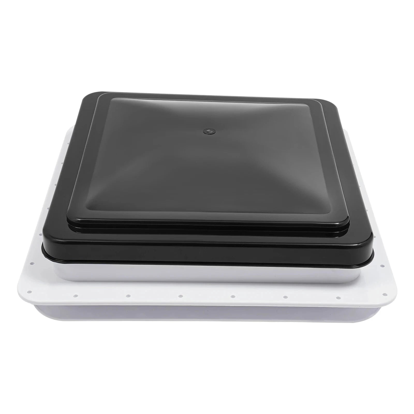 42x42cm RV Roof Vent Skylight with Insect Screen-Black and White / Germany