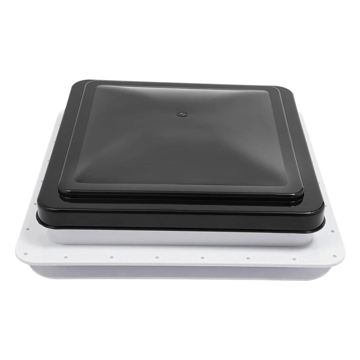 42x42cm RV Roof Vent Skylight with Insect Screen-Black and White / Germany