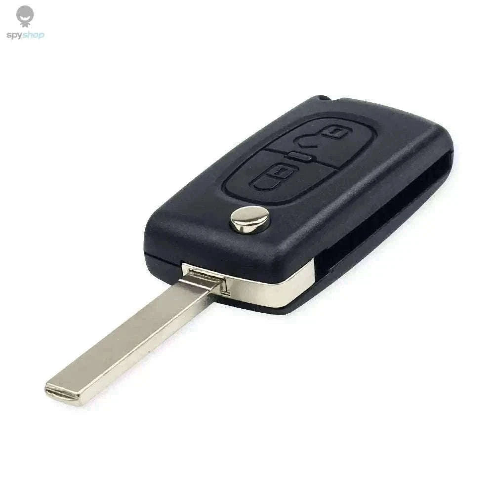 433MHz Flip Remote Car Key for Citroen & Peugeot Models-2BTN HU83 CE0523 / ASK For Citroen