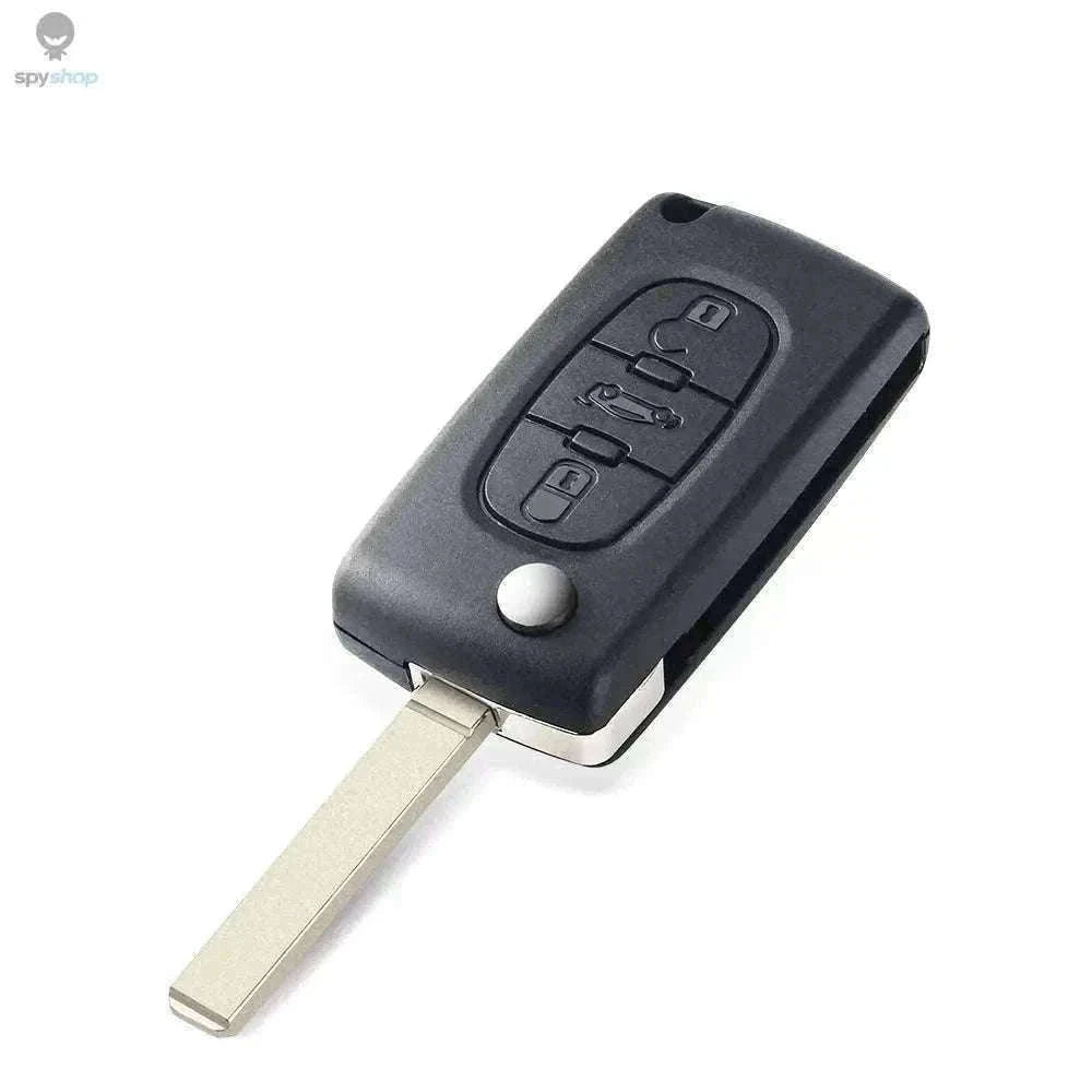 433MHz Flip Remote Car Key for Citroen & Peugeot Models-2BTN HU83 CE0523 / ASK For Citroen