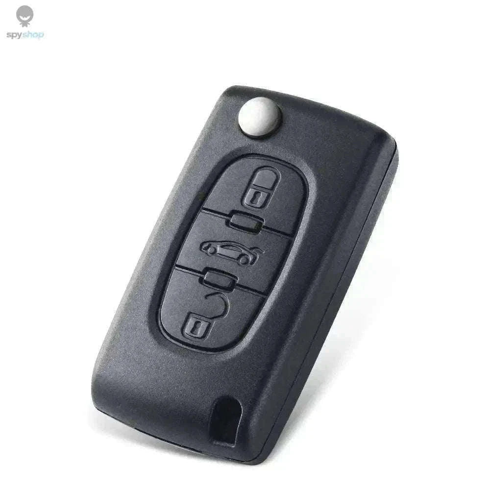 433MHz Flip Remote Car Key for Citroen & Peugeot Models-2BTN HU83 CE0523 / ASK For Citroen