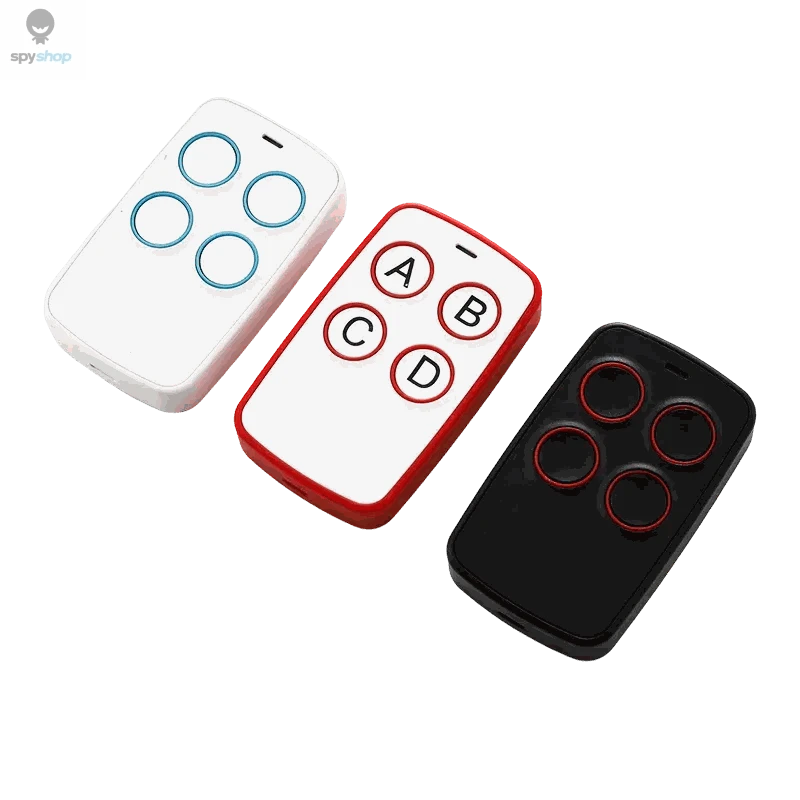 433MHz Garage Door Remote Duplicator – Long‑Range, Universal Code Copying-RED