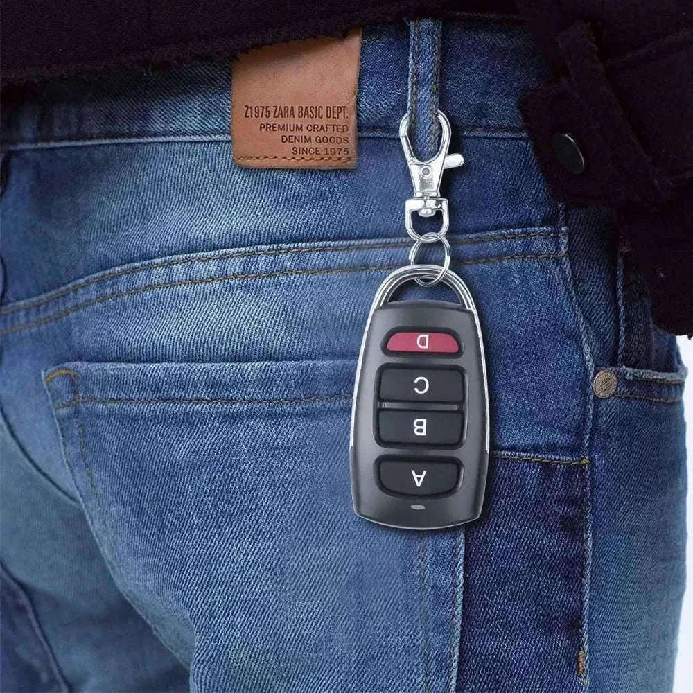 433MHz Remote Duplicator for Garage and Gate Access-ABCD button