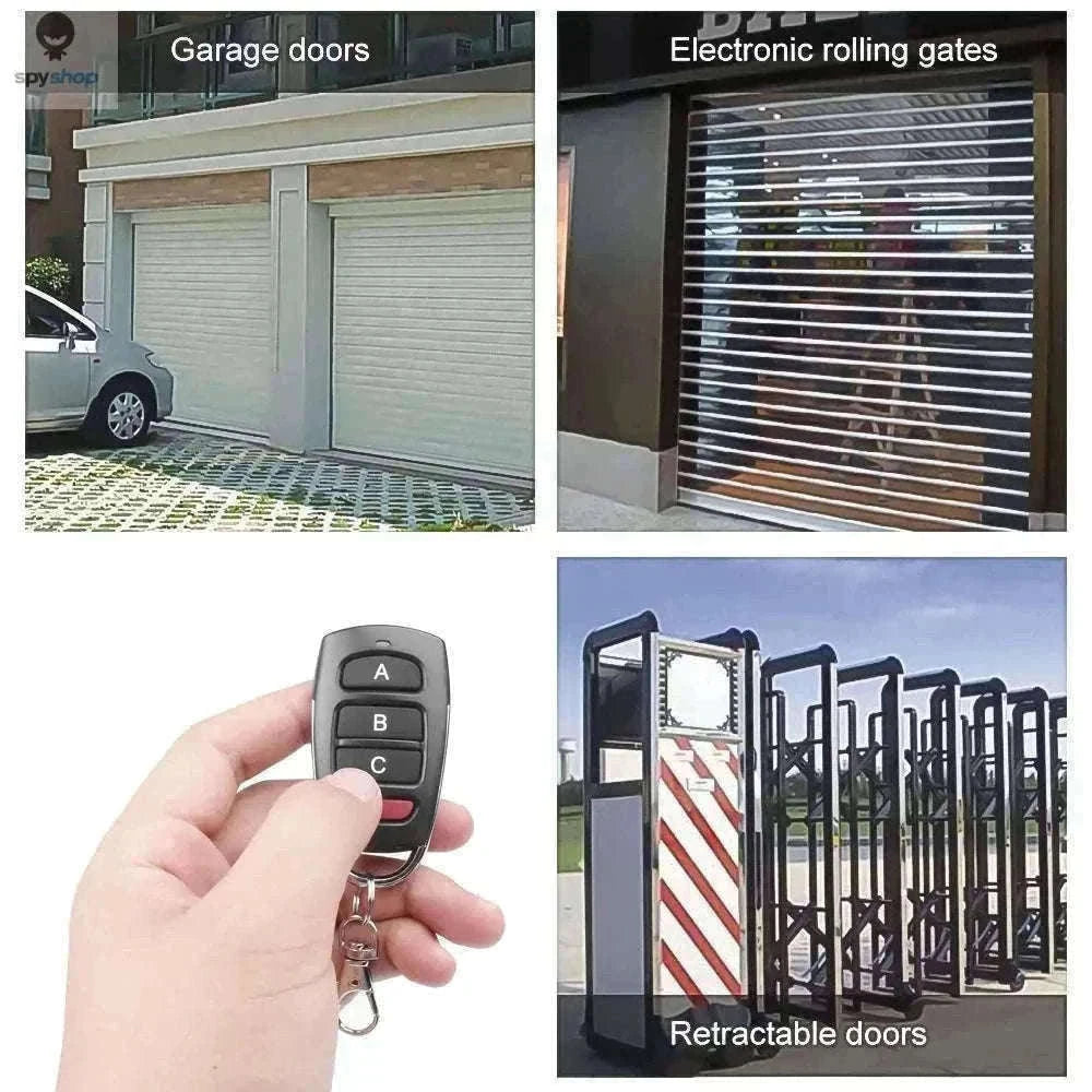 433MHz Remote Duplicator for Garage and Gate Access-ABCD button
