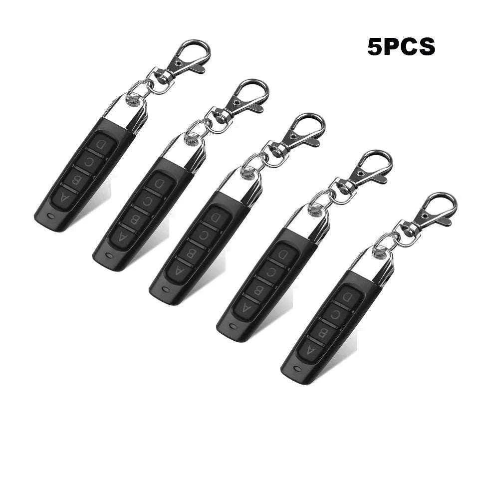 433MHz Remote Duplicator for Garage Door and Gate Remotes-5pcs 433Mhz Remote