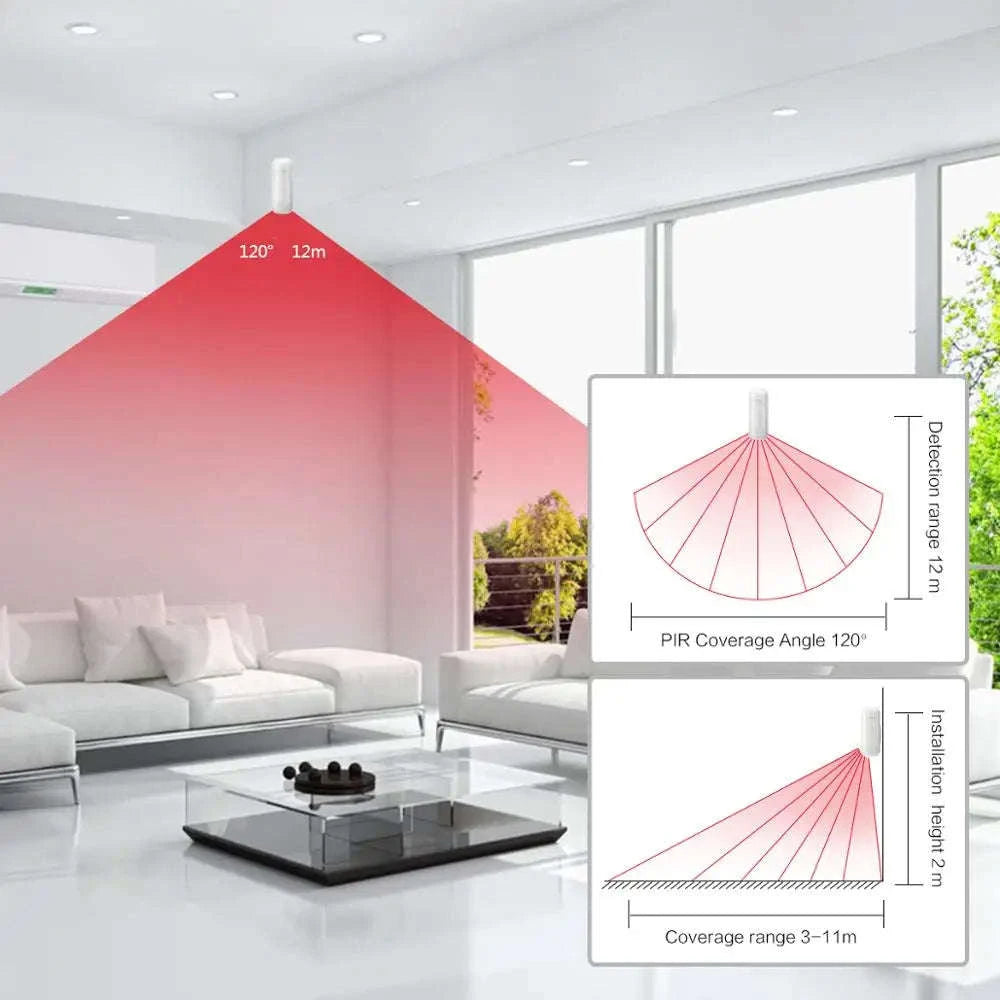 433MHz Wireless PIR Motion Sensor-1pc