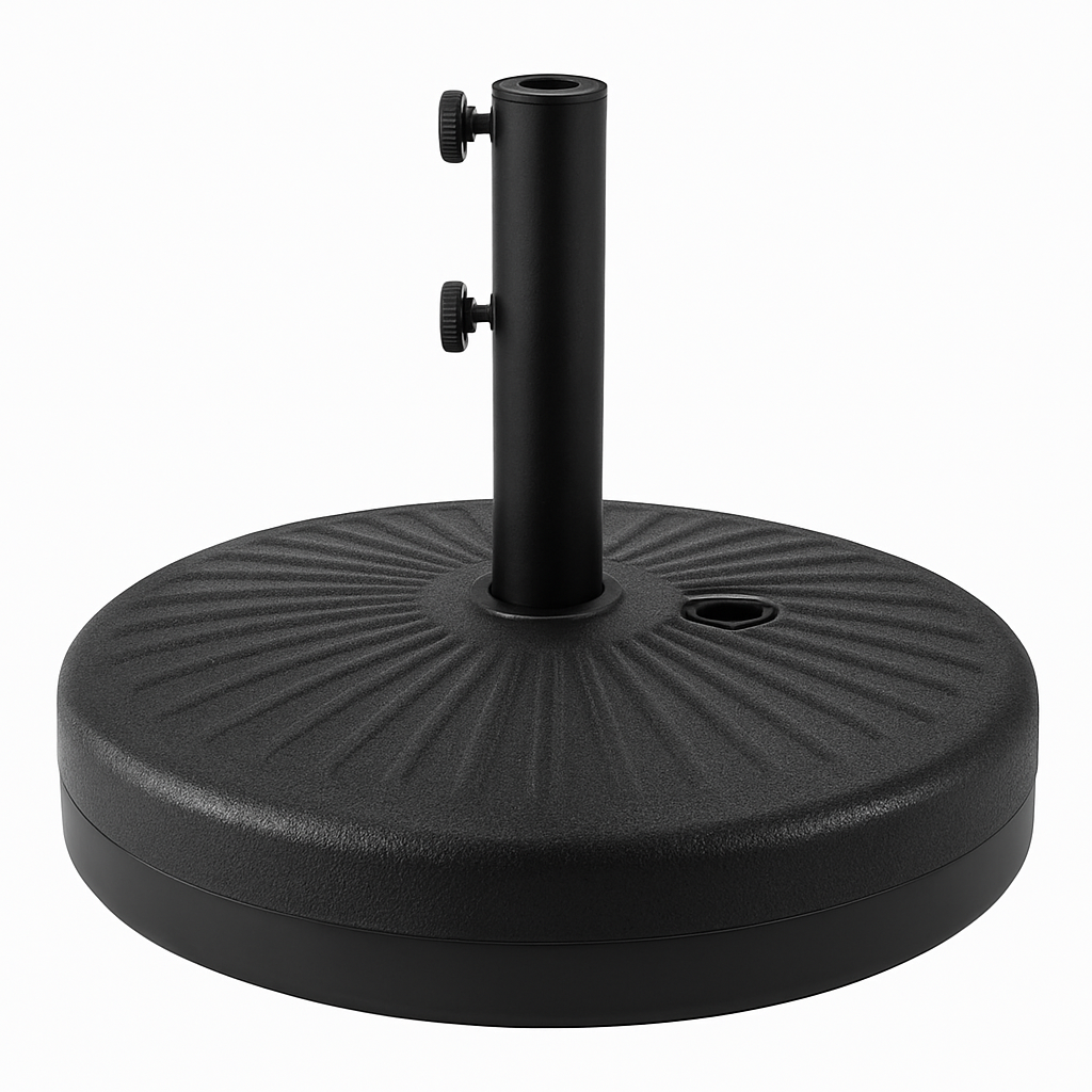 Adjustable Patio Umbrella Weighted Base, Fillable Anti-Wind Stand