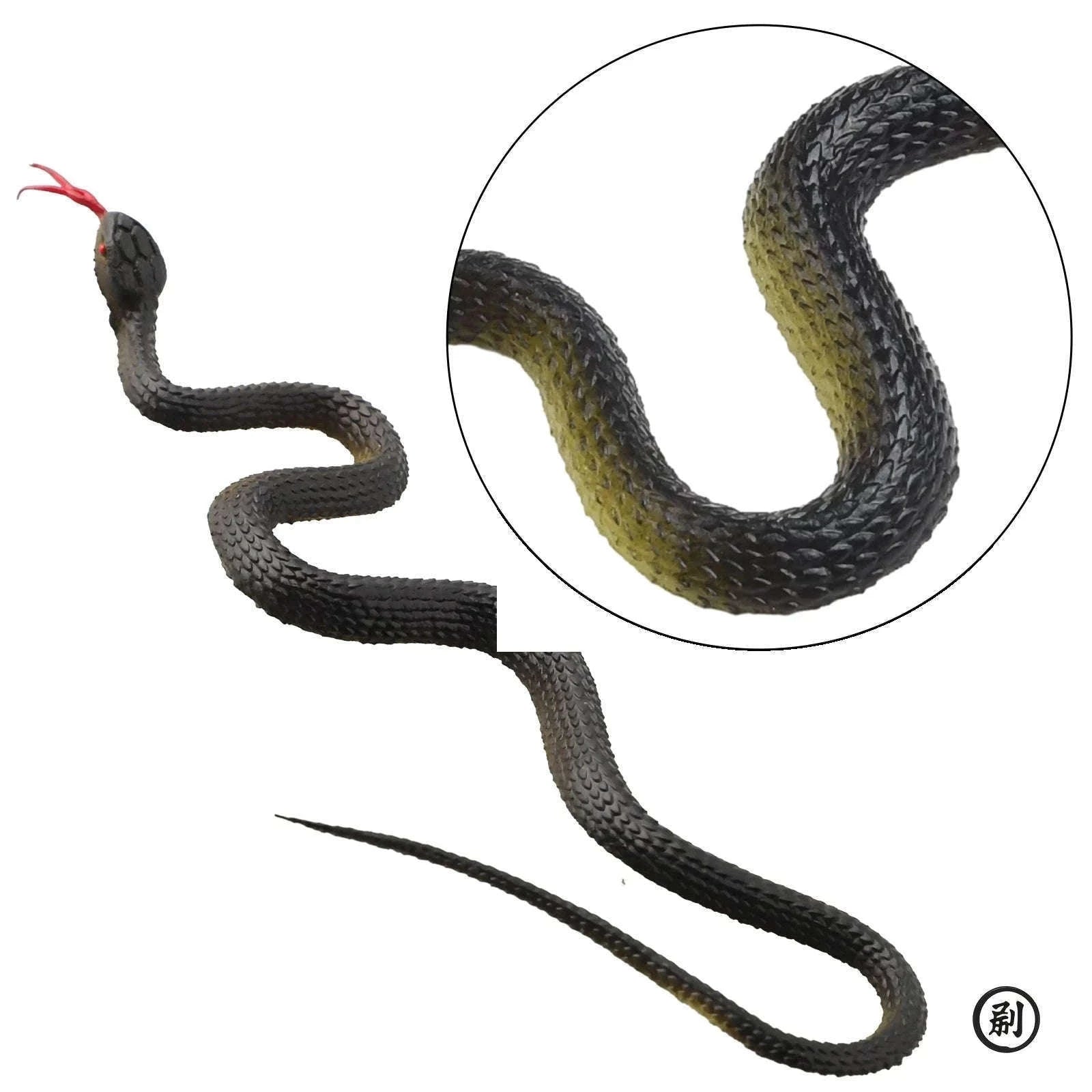 45cm Realistic Rubber Snake Toy-Default Title