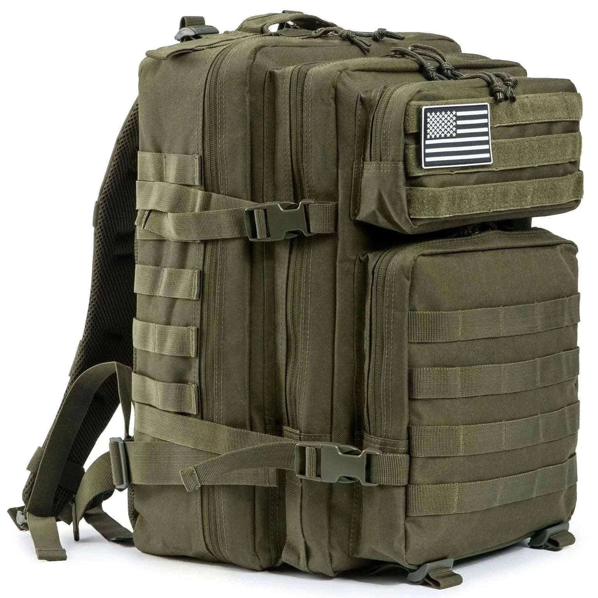45L Large Capacity Tactical Backpack-Black / United States