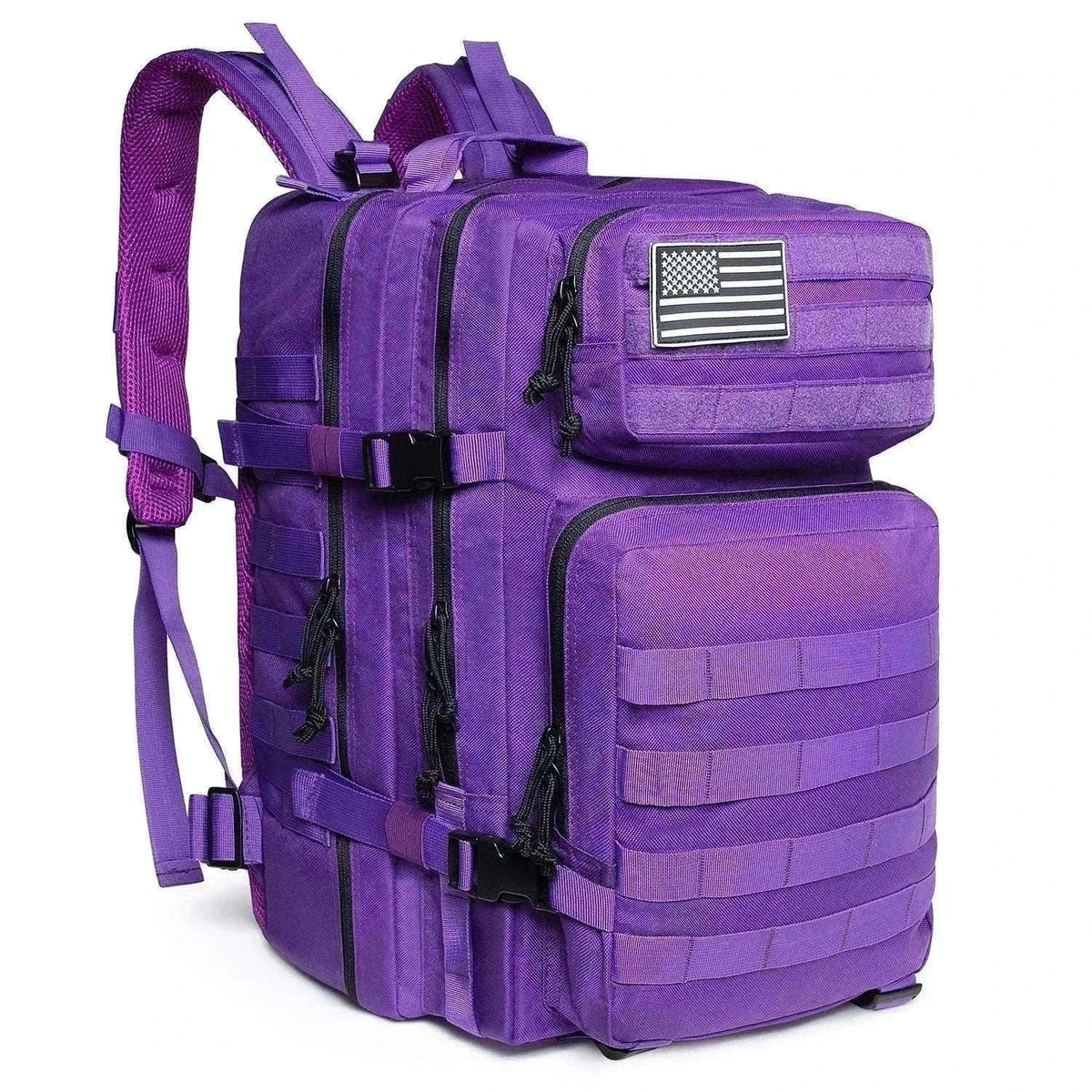 45L Large Capacity Tactical Backpack-Black / United States