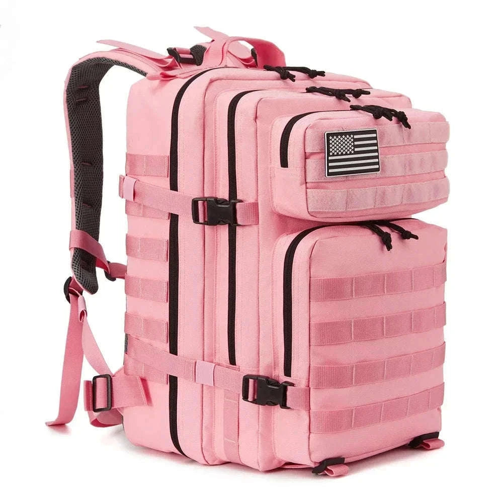45L Large Capacity Tactical Backpack-Black / United States