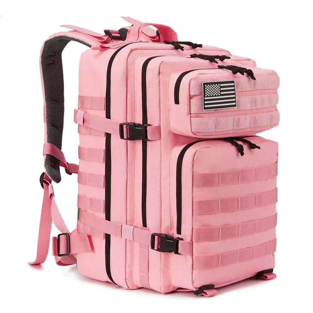 45L Large Capacity Tactical Backpack-Black / United States