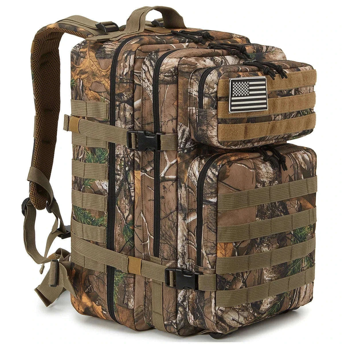 45L Large Capacity Tactical Backpack-Black / United States