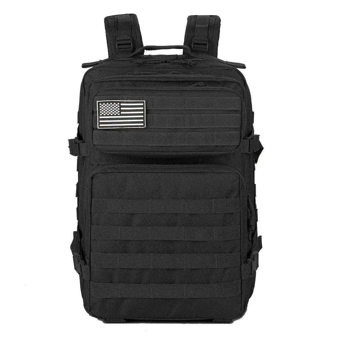 45L Large Capacity Tactical Backpack-Black / United States