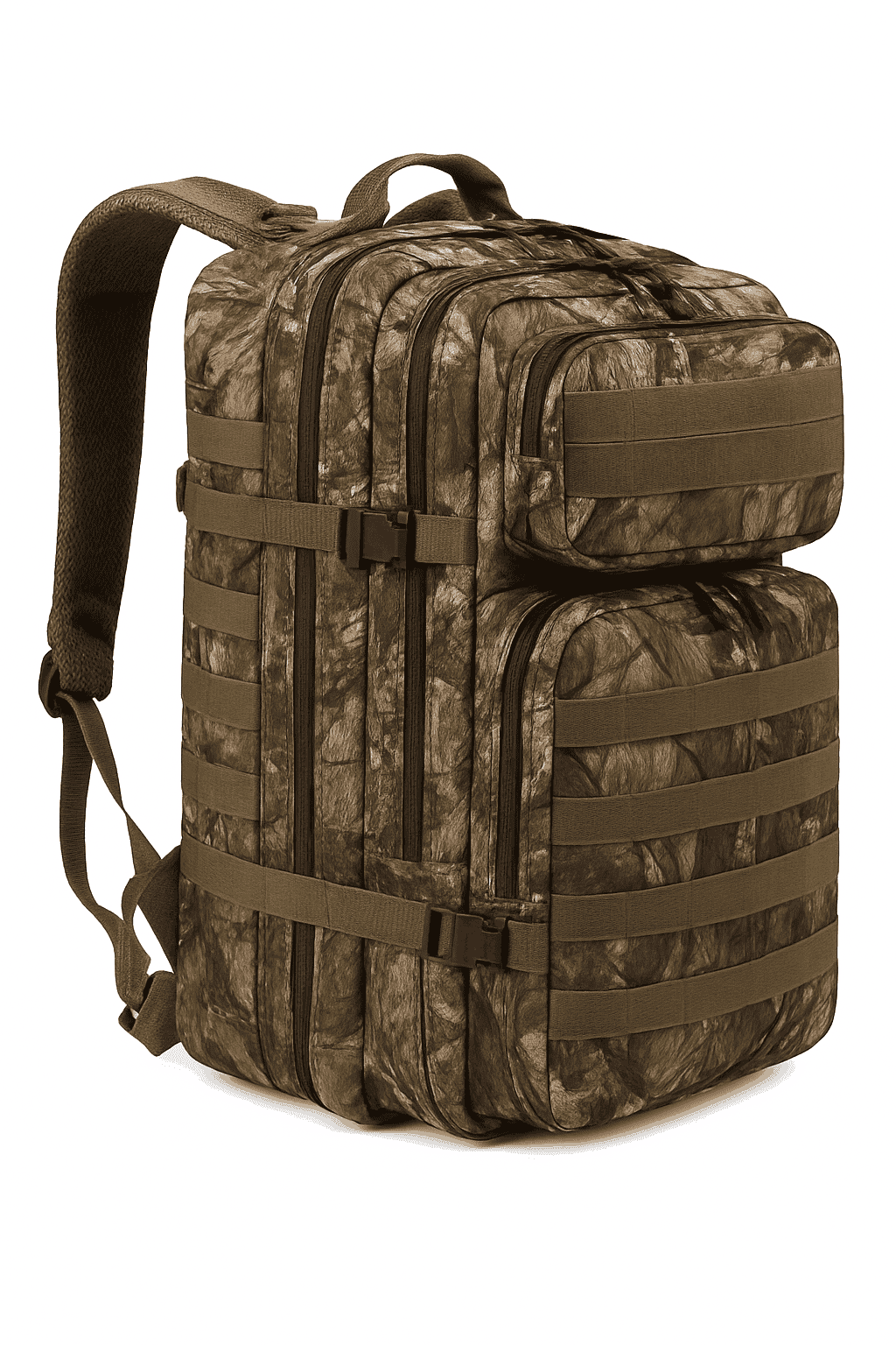 45L Large Capacity Tactical Backpack for Hiking, Camping, Gym and Trekking-Yellow / United States