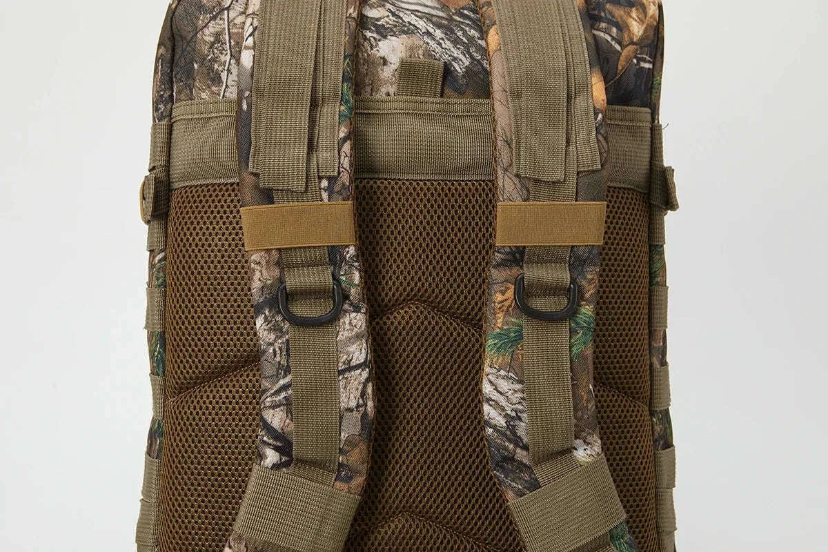 45L Tactical Backpack for Hiking, Camping and Hunting-Red / Poland