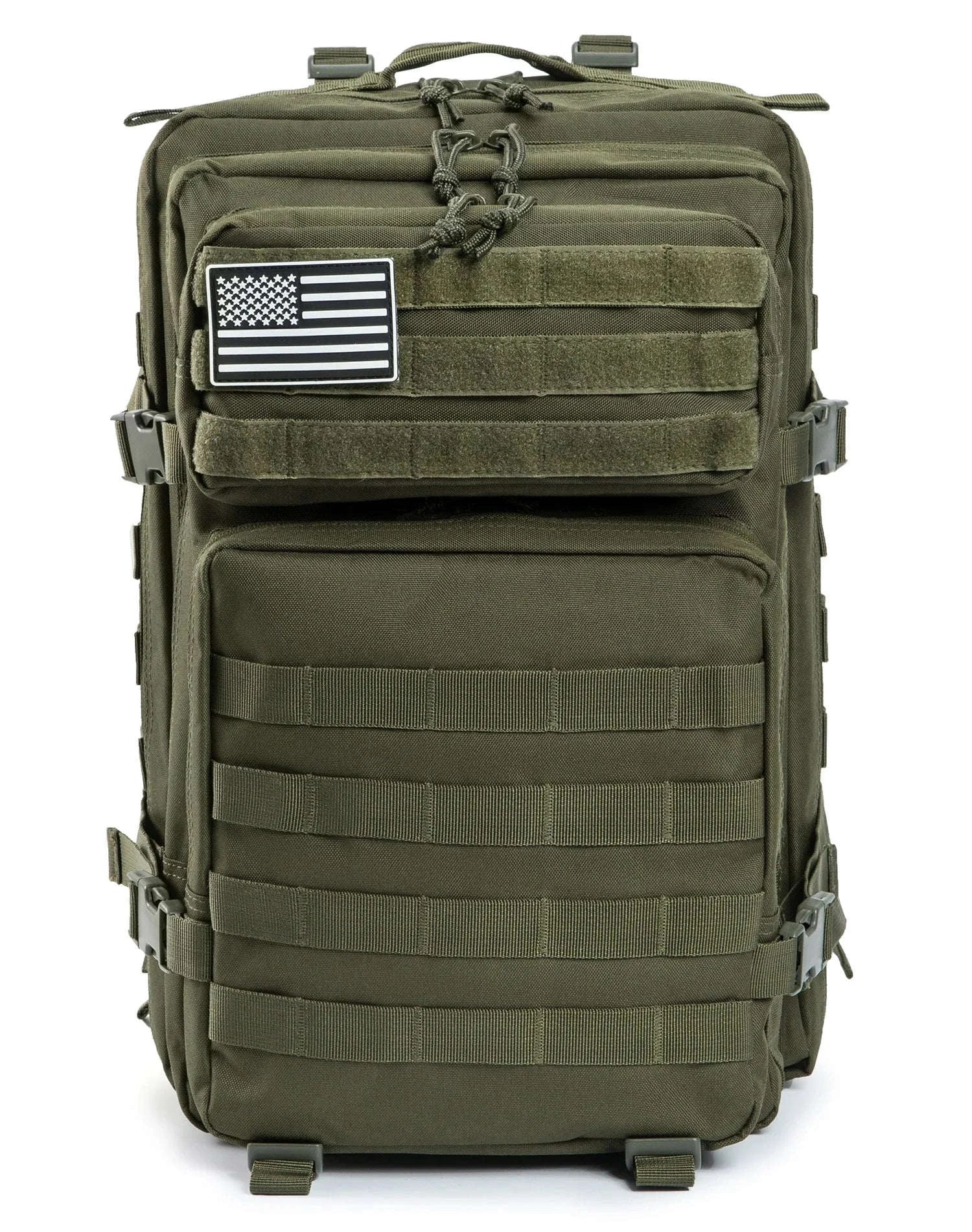 45L Tactical Backpack Large Capacity Outdoor Rucksack-Red Plaid / spain