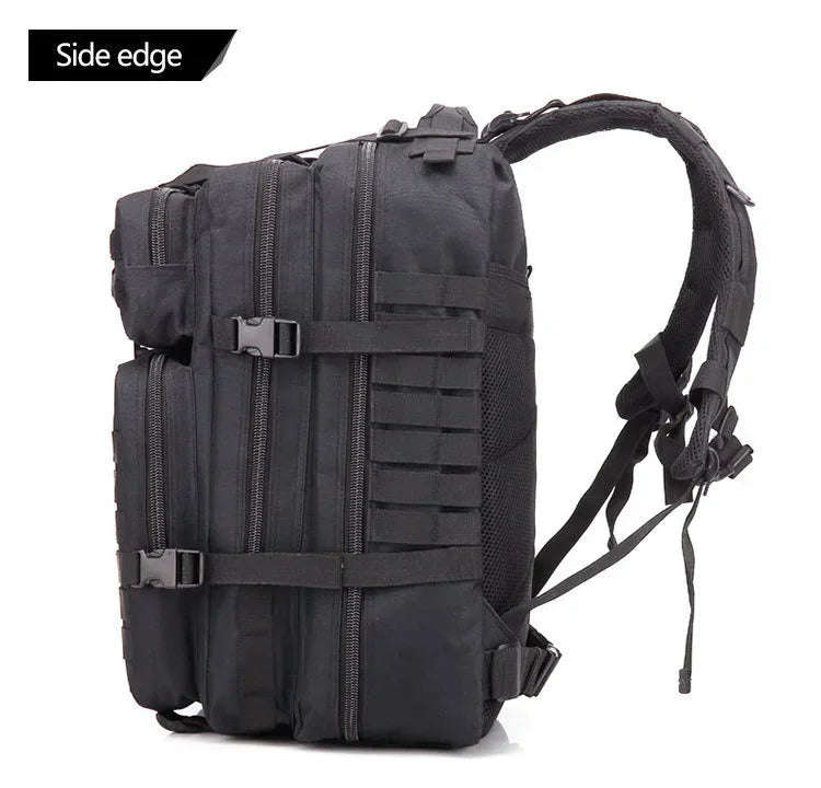 45L Tactical Backpack with Molle System-Khaki / United Kingdom