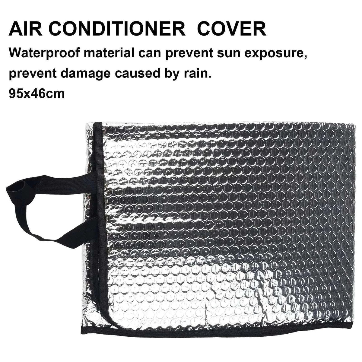 46x95CM Air Conditioner Cover for Outdoor Unit Protection-Default Title