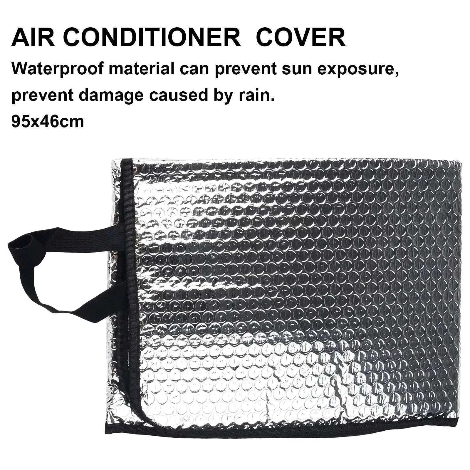 46x95CM Air Conditioner Cover for Outdoor Unit Protection-Default Title