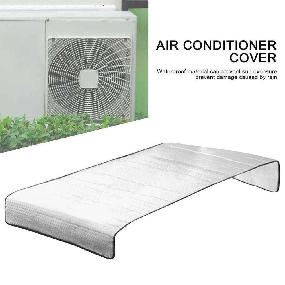 46x95CM Air Conditioner Cover for Outdoor Unit Protection-Default Title
