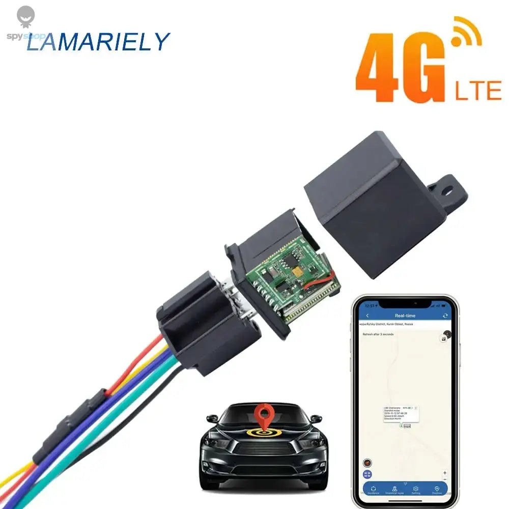 4G GPS Relay Mini GPS Tracker Car 2G 4G Motorcycle Builtin Battery Cut Off Oil 4G Tracker Auto GPS  Locator Tracking Shock Alarm Spy-shop.com