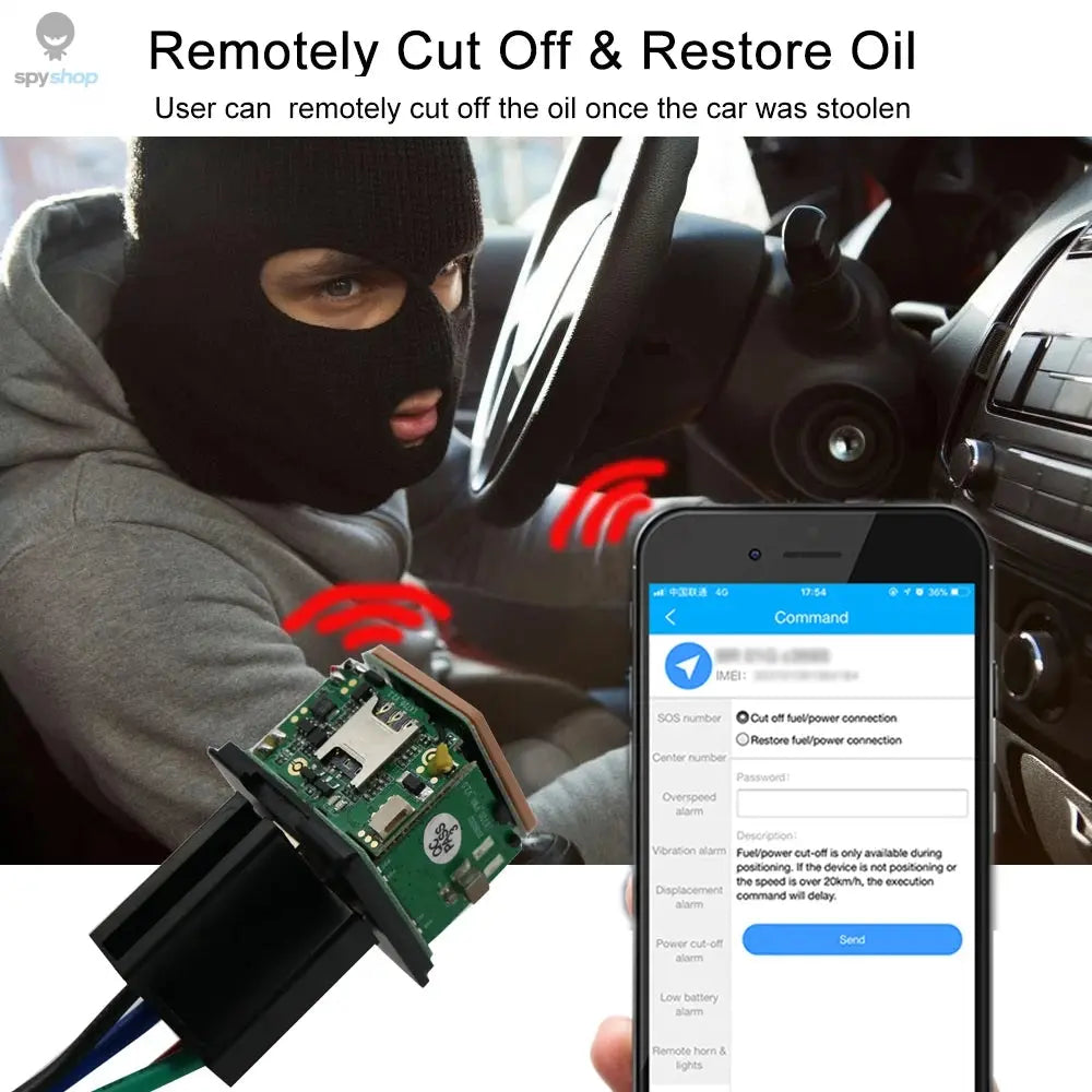 4G GPS Relay Mini GPS Tracker Car 2G 4G Motorcycle Builtin Battery Cut Off Oil 4G Tracker Auto GPS  Locator Tracking Shock Alarm Spy-shop.com