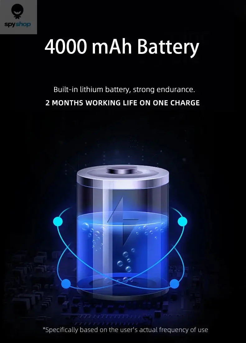 4G Sim Mini 4K Dual-Lens Camera 6X Zoom Motion Detection Night Vision 4000mAh Big Battery Two-Way Intercom Surveillance Spy-shop.com