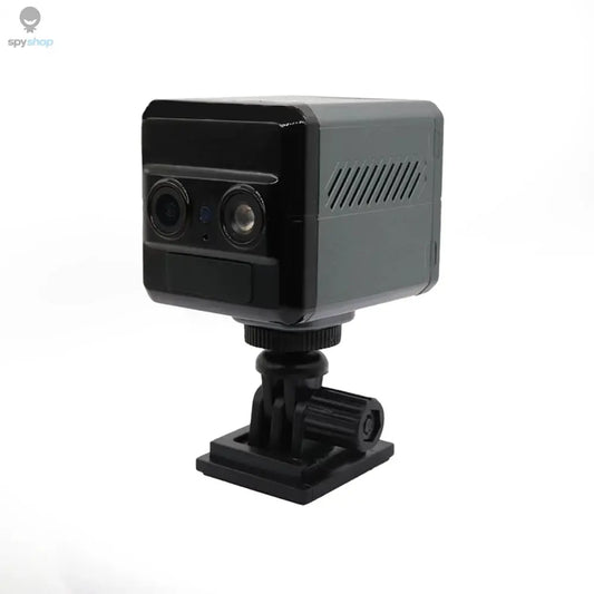 4G Sim Mini 4K Dual-Lens Camera 6X Zoom Motion Detection Night Vision 4000mAh Big Battery Two-Way Intercom Surveillance Spy-shop.com