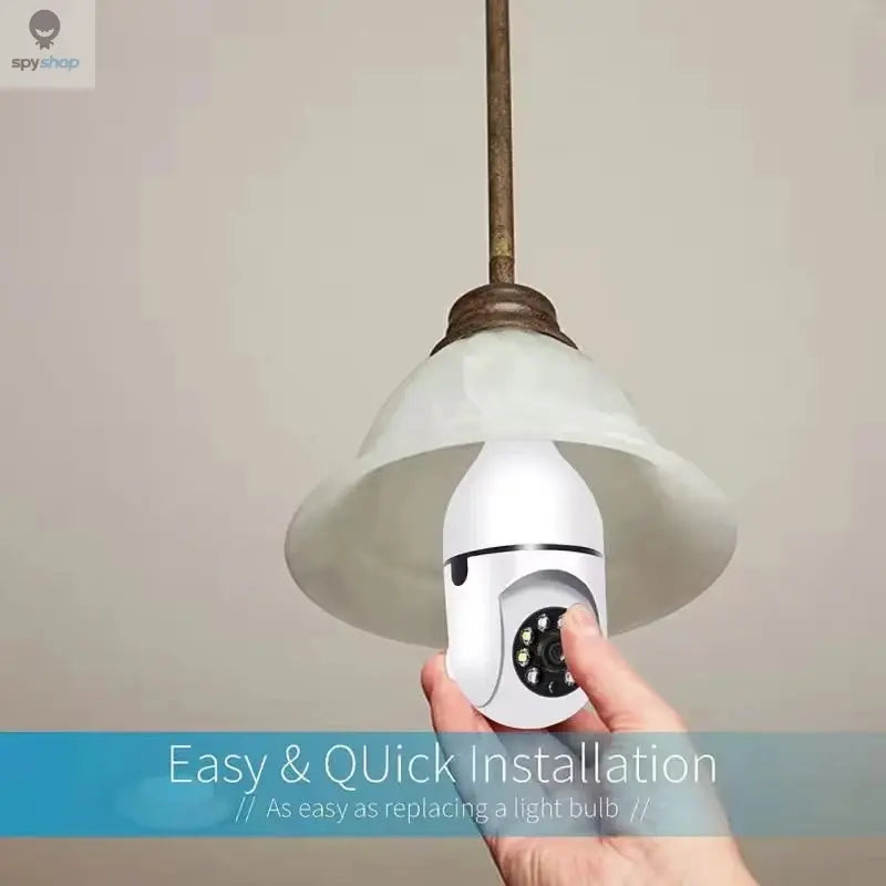 4G WiFi IP Camera E27 Bulb Cam 3MP Wireless Baby Monitor AI Tracking Security Video Surveillance Pet Cam SmartLife Indoor Spy-shop.com