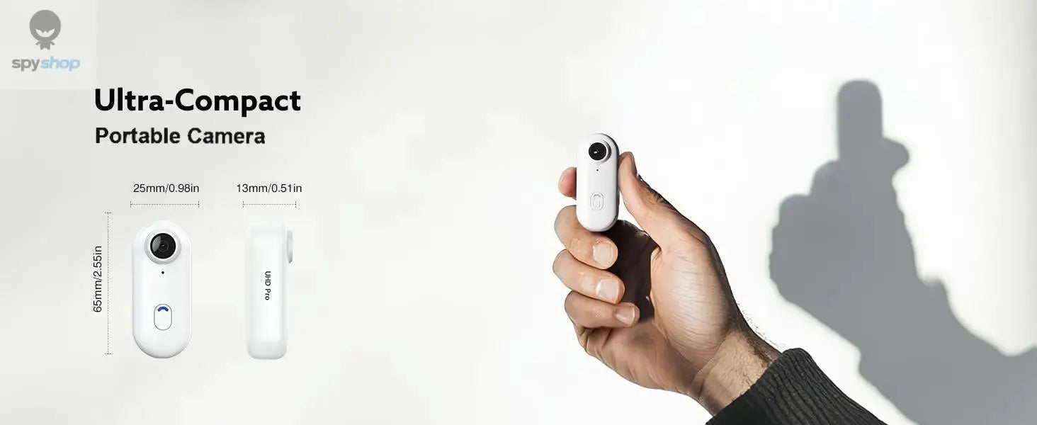 4K HD Mini Vlog Camera with WiFi Wireless Portable Action Body Cam for Sports Travel Photography Pocket Sized Video Recorder Spy-shop.com