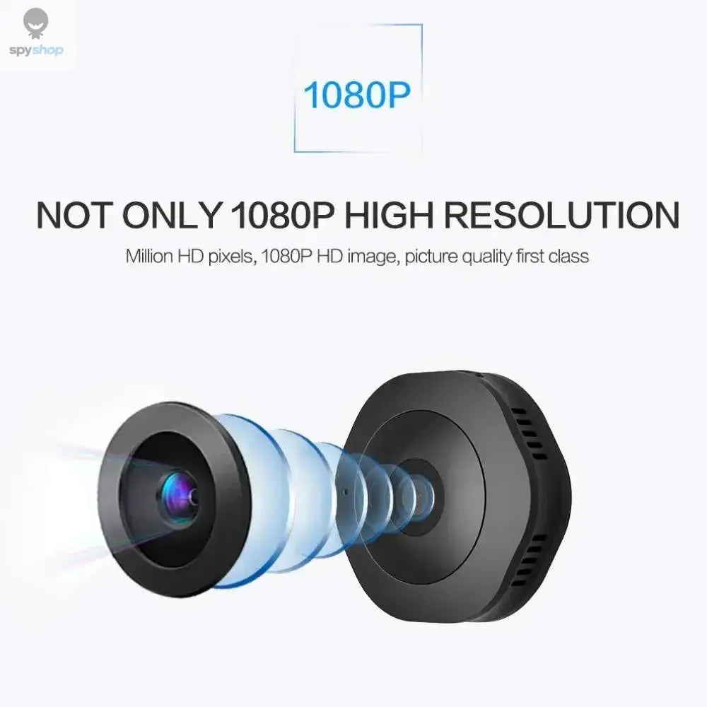 4K HD Smallest Mini Camera Espia Wifi Security Smart Home Surveillance Small Wifi Cam LR Night Vision Motion Detection Body Cam 
