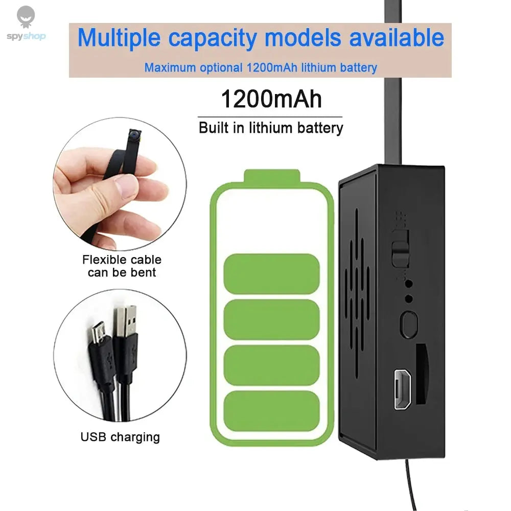 4K Mini DIY Network Camera WIFI HD Smartphone APP Control Wireless Surveillance Camera Built-in Microphone Security Video 2.0MP 